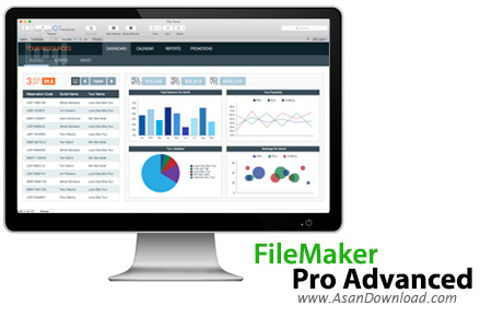 دانلود FileMaker Pro 18 Advanced v18.0.2.217 + v17.0.7.700 Server - نرم افزار مدیریت بانک های اطلاعاتی