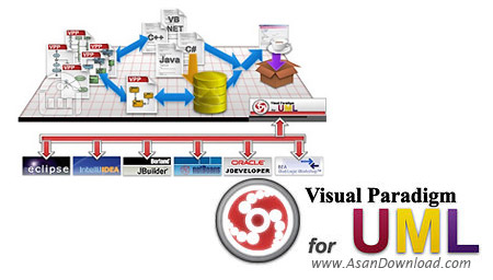 دانلود Visual Paradigm for UML v12.0 Build 20150403 x64 Standard - نرم افزار ساخت نمودارهای UML