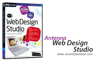 دانلود Antenna Web Design Studio v4.81 - نرم افزار طراحی سایت بدون کدنویسی