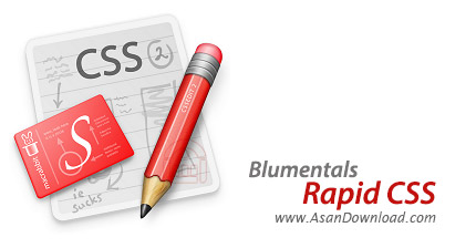 دانلود Blumentals Rapid CSS Editor 2014 v12.3.0.151 - نرم افزار طراحی و کد نویسی CSS