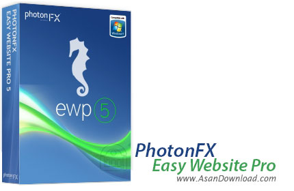 دانلود PhotonFX Easy Website Pro v5.0.26 Unlimited - نرم افزار طراحی صفحات وب