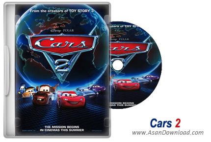 دانلود انیمیشن Cars 2 2011 - انیمیشن ماشین ها 2