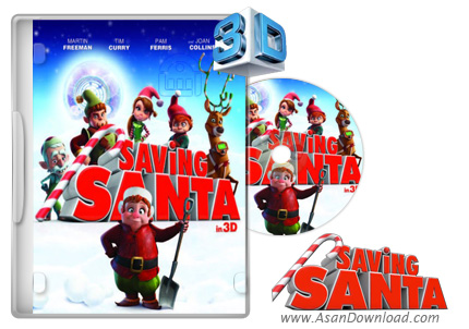 دانلود Saving Santa 2013 - انیمیشن نجات بابانوئل (دوبله فارسی)