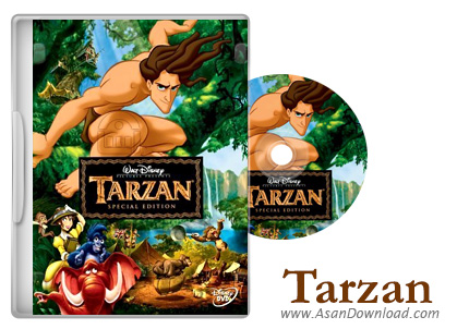 دانلود Tarzan 1999 - انیمیشن تارزان (دوبله فارسی)