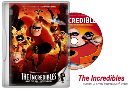 دانلود انیمیشن The Incredibles - شگفت انگیزان
