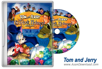 دانلود انیمیشن Tom and Jerry Meet Sherlock Holmes 2010 - تام و جری 